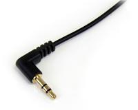 mu1mmsra StarTech.com Male 3.5mm Stereo Jack to Male 3.5mm Stereo Jack Aux Cable, Black, 300mm MU1MMSRA