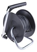 125-3743 RS PRO Black Test Lead Extension Reel, 50m Cable Length, CAT II 1000 V safety category