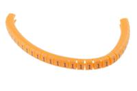 812-1394 RS PRO Snap On Cable Markers, Black on Orange, Pre-printed "1", 4 → 5mm Cable