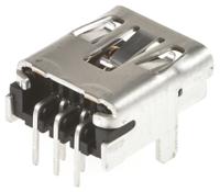 54819-0519 Molex Right Angle, Through Hole, Socket Type B 2.0 USB Connector
