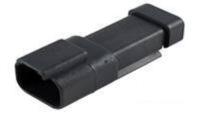 dt04-2p-e005 Deutsch, DT Automotive Connector Socket Black 2 Way DT04-2P-E005