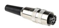 kv-80 Lumberg, KV 8 Pole M16 Din Socket, DIN EN 60529, 5A, 60 V ac IP40, Female, Cable Mount