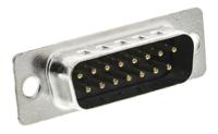 mhdppk15-db15p-k MH Connectors MHDPPK 15 Way D-sub Connector