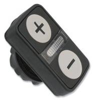 zb5aw7a1715 Schneider Electric Harmony XB5 Series Black, White Momentary Push Button Head, 22mm Cutout, IP66, IP67, IP69K