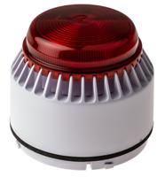 640033full-0044x Eaton Red Sounder Beacon, 18 → 28 V dc, IP58, IP65, Wall Mount, 101dB at 1 Metre
