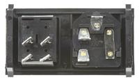 bzh01z000011 Bulgin C14 Snap-In IEC Connector Male, 10A, 250 V, Fuse Size 5 x 20mm