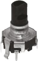 ec12d1564404 Alps Alpine 15 Pulse Incremental Mechanical Rotary Encoder with a 5.975 mm Flat Shaft (Not Indexed), Through Hole