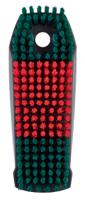 644052 Vikan Hard Bristle Black Scrubbing Brush, 15mm bristle length, Polyester bristle material