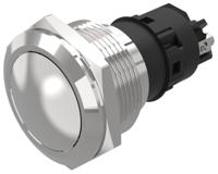 82-61621000 EAO 82 Series Push Button Switch, Momentary, Panel Mount, 22.3mm Cutout, SPDT, 240V, IP65, IP67
