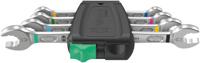 05020314001 Wera 6005 Series 4-Piece Double Ended Open Spanner, 6 x 7 mm, 8 x 9 mm, 10 x 11 mm, 12 x 13 mm