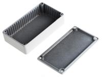 rtm500313-wh CAMDENBOSS 5000 Series White Die Cast Aluminium Enclosure, IP54, White Lid, 112 x 62 x 31mm