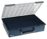 136235 Raaco Blue PP, Adjustable Compartment Box, 78mm x 338mm x 261mm