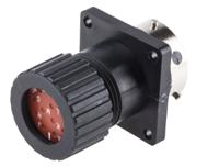 tn0s14-0012p1l-192900-0256 ITT Cannon Circular Connector, 12 Contacts, Panel, Standard Connector, Socket, Male, IP67, Trident Neptune Series