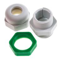 z6100900r SIB WADI-TEC Series Grey PA 6 Cable Gland, PG9 Thread, 4.5mm min., 8mm max., IP68