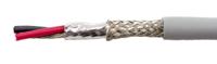 78332-sl005 Alpha Wire Ecogen Ecocable Mini Control Cable, 2 Cores, 0.38 mm² 22 AWG, Screened, 30 m, Grey Modified Polyphenylene