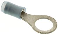 320575 TE Connectivity, PIDG Insulated Ring Terminal, M8 Stud Size, 1.25mm² to 2mm² Wire Size, Blue