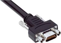 2067893 SICK Male Micro D-Sub Cable, 2m, 20678 Series