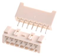 b07b-xask-1-lfsn JST XA Series Straight Through Hole PCB Header, 7 Contact(s), 2.5 mm Pitch, 1 Row, Shrouded