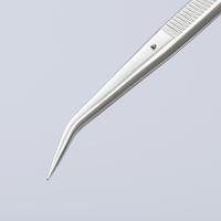 92-34-36 Knipex 155 mm, Stainless Steel, Serrated, Tweezer