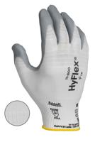 11800080 Ansell 11-800 Grey Nylon Nylon Work Gloves, Size 8, Nitrile Foam Coating