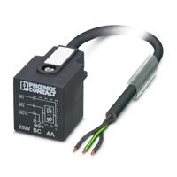 1400694 Phoenix Contact Male 3 way Free Cable End to 3 way Valve Connector A Sensor Actuator Cable, 3 m