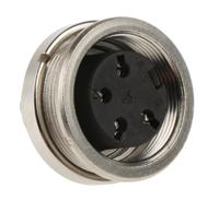 t3303-000-rs Amphenol Industrial, Signalmate C091 4 Pole M16 Din Socket, 5.0A, 300 V IP40, Screw On, Panel Mount