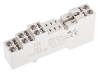 p2rf-08-s Omron G2R 8 Pin 250V ac DIN Rail Relay Socket, for use with G2R-2-S Series
