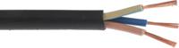 863-4002 RS PRO TRS 0.75 mm² 3 Core Power Cable, H05RR-F, Black CPE, 100m
