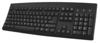 kybac260up-bkar Ceratech Wired PS/2, USB Keyboard, QWERTY (Arabic), Black