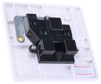 775-8062 RS PRO White 1 Gang Plug Socket, 0 Poles, 13A, Type G - British, Indoor Use
