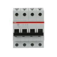 2cds254001r0634-s204-c63 ABB System Pro M Compact S200 MCB, 4P, 63A Curve C, 400V AC, 110V DC, 6 kA Breaking Capacity