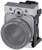 3su1152-6aa70-3aa0 Siemens, SIRIUS ACT 3SU11, Panel Mount White LED Indicator, 22mm Cutout, Round, 24V ac/dc