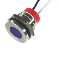 pl14sl116 CML Innovative Technologies PL14SL Series Red Panel LED, 240V, 14mm Mounting Hole Size, Lead Wires Termination, IP67