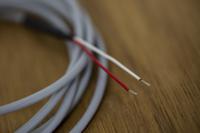 896-8399 RS PRO PT1000 RTD Sensor, 5mm Dia, 50mm Long, 2 Wire, Probe, Classe A +100°C Max