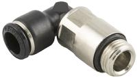 187-5705 RS PRO 55000 Series Push-in Fitting, G 1/4 Male to Push In 10 mm, Threaded-to-Tube Connection Style