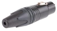 nc3fxx-ha-bag Neutrik Cable Mount XLR Connector, Female, 50 V, 3 Way, Silver Plating
