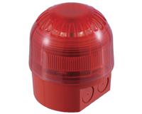 psc-0035 Klaxon Red Sounder Beacon, 17 → 60 V dc, IP21, 106dB at 1 Metre