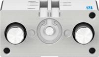 dfm-16-40-p-a-gf Festo Pneumatic Guided Cylinder - 170836, 16mm Bore, 40mm Stroke, DFM Series, Double Acting