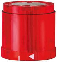 84313055 Werma 843 Series Red Rotating Effect Beacon Unit, 24 V dc, LED Bulb, AC, DC, IP54