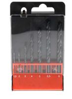 668-0999 RS PRO 7-Piece Twist Drill Bit Set for Metal, 6mm Max, 1.5mm Min, HSS Bits