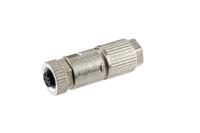 msas-04bffd-sl8010 Amphenol Industrial Industrial Circular Connector, 4 Contacts, Cable, M12 Connector, Socket, Female, IP68, MSAS Series