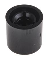 169-5069 RS PRO Black Push Button Cap for Use with 7346766, 7346782, 7346785, 7346788
