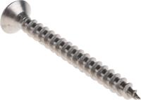 797-6226 RS PRO Pozidriv Countersunk Stainless Steel Wood Screw, A2 304, 4mm Thread, 40mm Length