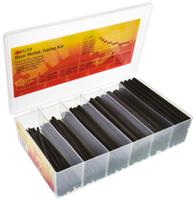 857760 3M Heat Shrink Tubing, Black 3.2mm Sleeve Dia. x 150mm Length, GTI Series