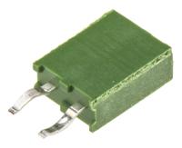 215297-2 TE Connectivity AMPMODU HV100 Series Straight Through Hole Mount PCB Socket, 2-Contact, 1-Row, 2.54mm Pitch, Solder