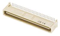 71436-2164 Molex PMC Mezzanine Series Straight Surface PCB Header, 64 Contact(s), 1 mm Pitch, 2 Row, Shrouded