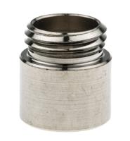 52104490 Lapp Cable Gland Adaptor, PG7 Exterior Thread, M12 Interior Thread, Nickel Plated Brass, SKINDICHT Series