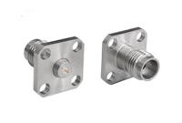 rf292a4jcca Bulgin Male/Female Flange Mount Circular Coaxial Connector, Plug In Termination, Straight Body