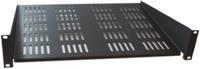 cax2ty400 CAMDENBOSS Black Cantilever Shelf, 2U, 20kg Load, 446mm x 400mm
