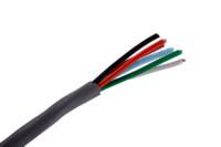 18985c-sl005 Alpha Wire Alpha Essentials Communication & Control Control Cable, 5 Cores, 0.81 mm² 18 AWG, Unscreened, 30 m, Grey
